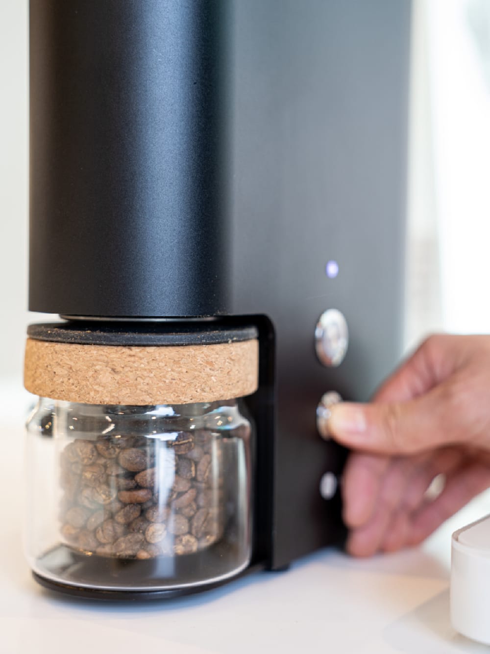 Sample coffee roasting