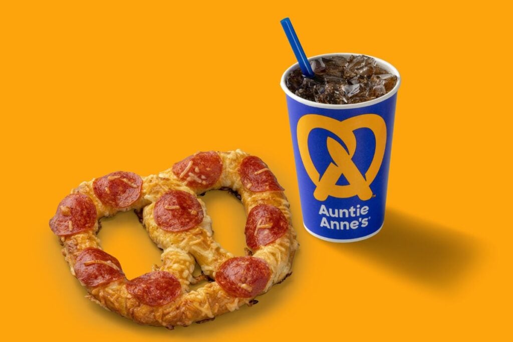 Auntie Anne's Hong Kong pretzels chain