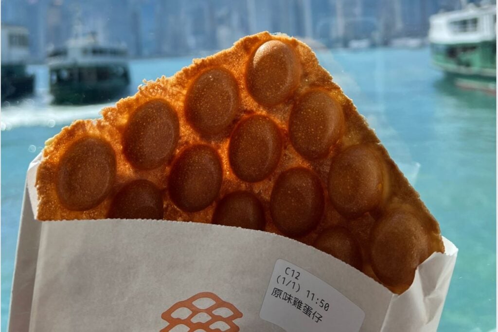 Best egg waffles in Hong Kong