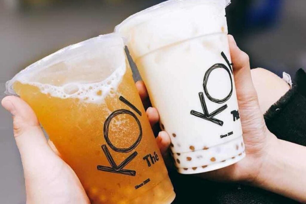 KOI Thé best bubble tea in Hong Kong