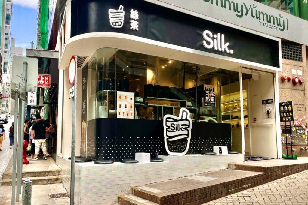 Silk. best bubble tea in Hong Kong