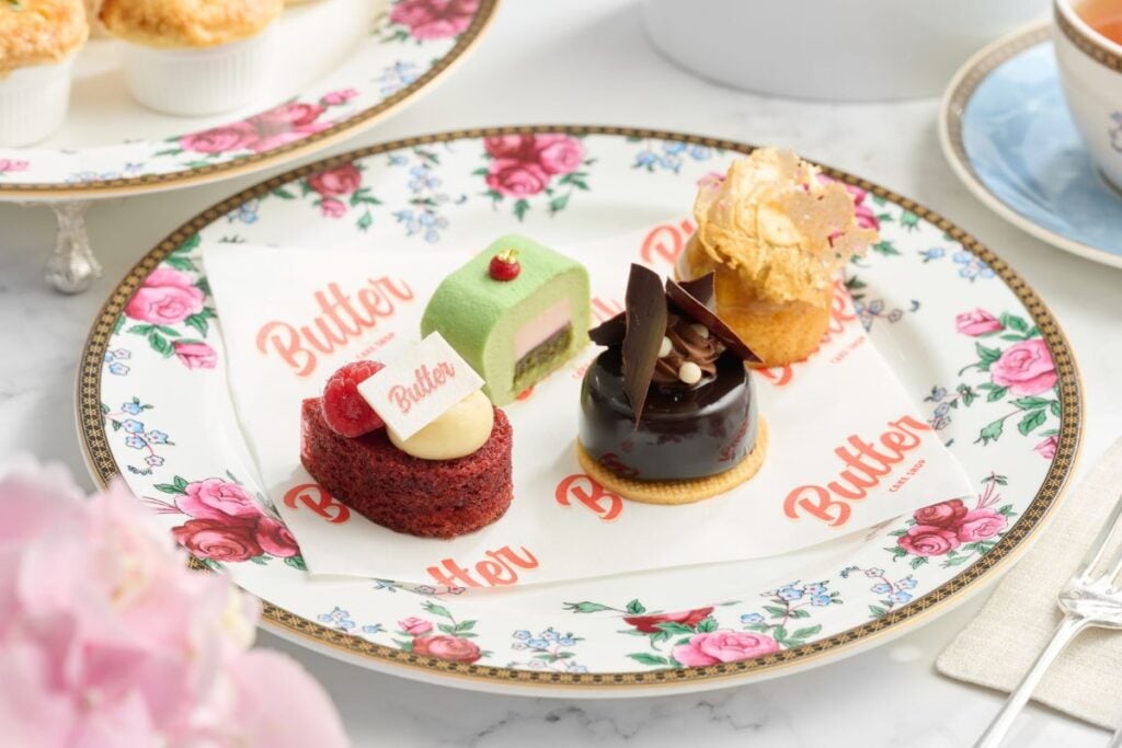 The Langham Butter British-meets-American afternoon tea