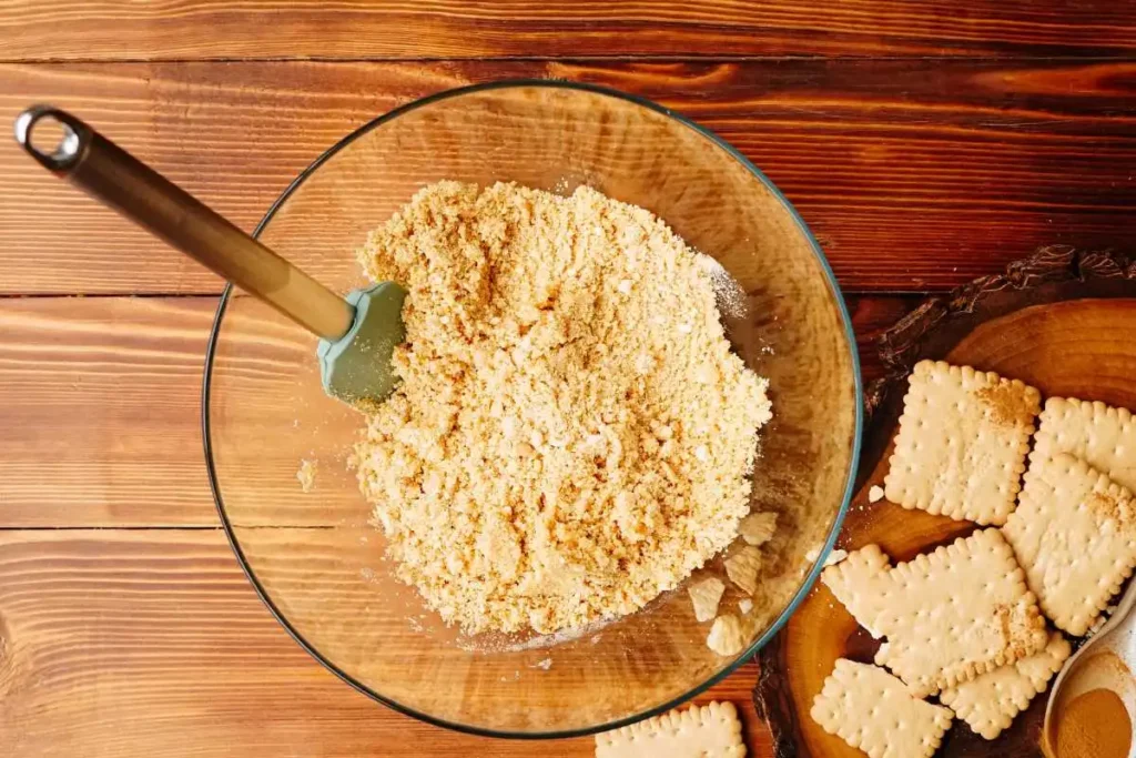 Ingredients for no-bake pumpkin cheesecake